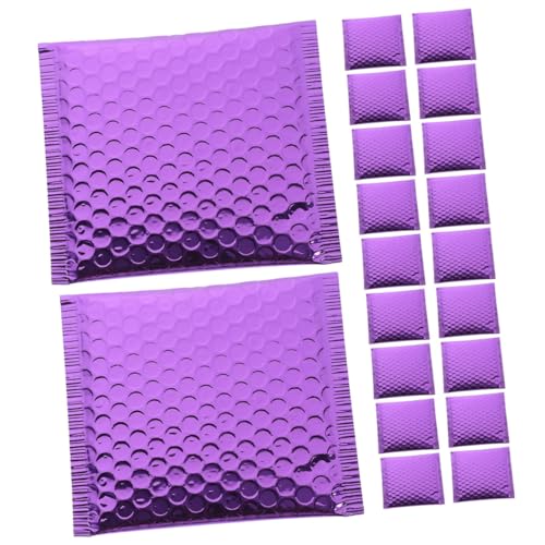 HOMSFOU 20Stücke Praktische Versandtaschen mit Selbstklebendem Verschluss Multifunktionale Beutel für Kleine Gegenstände Farbenfrohes Design für Kosmetik und Kleidung von HOMSFOU