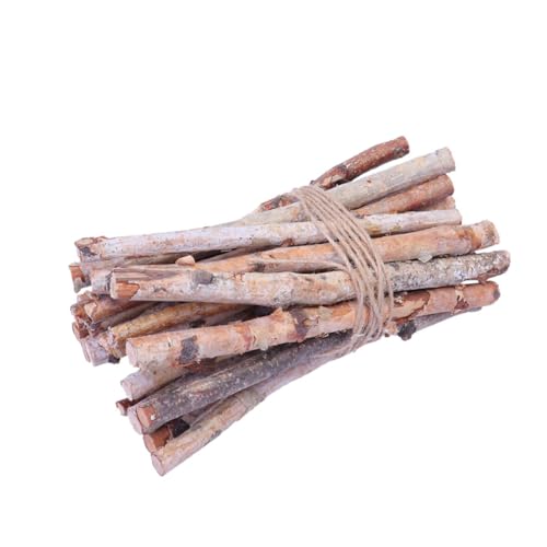HOMSFOU 22 Stück Birkenstäbe in Rinde Zweige Verzieren Diy-versorgung Trockene Äste Trockene Zweige Sticks Für Fotorequisiten Stöcke Für Vase Foto Requisiten Selber Machen Holz von HOMSFOU