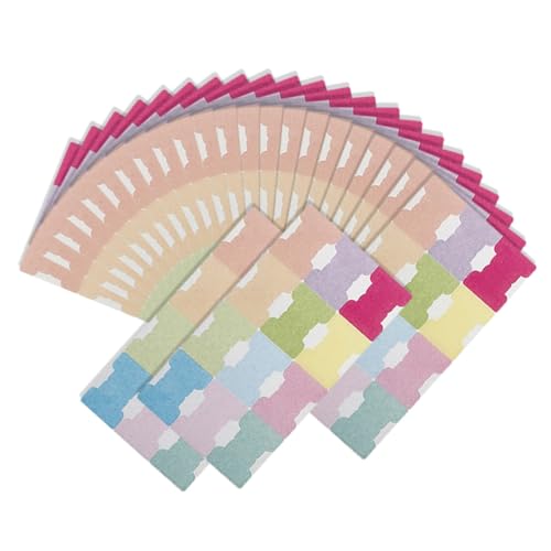 HOMSFOU 24 Blatt Klebezettel Haftnotizen für Notizen Selbstklebende Index Tabs für Büro und Studium Wiederbeschreibbar Praktisch und Tragbar HOMSFOU 24 Blatt Klebezettel Haftnotizen für Notizen Selbstklebende Index Tabs für Büro und Studium Wiederbeschreibbar Praktisch und Tragbar von HOMSFOU