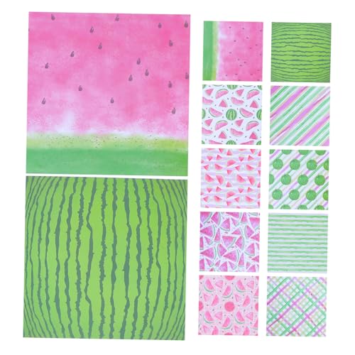 HOMSFOU 24 Blatt Wassermelonen Handbuch Hintergrundpapier Urlaubs Scrapbook Papier Kartenherstellungszubehör Scrapbooking Zubehör Für Erwachsene Scrapbook Zubehör Scrapbook Papier HOMSFOU 24 Blatt Wassermelonen Handbuch Hintergrundpapier Urlaubs Scrapbook Papier Kartenherstellungszubehör Scrapbooking Zubehör Für Erwachsene Scrapbook Zubehör Scrapbook Papier von HOMSFOU