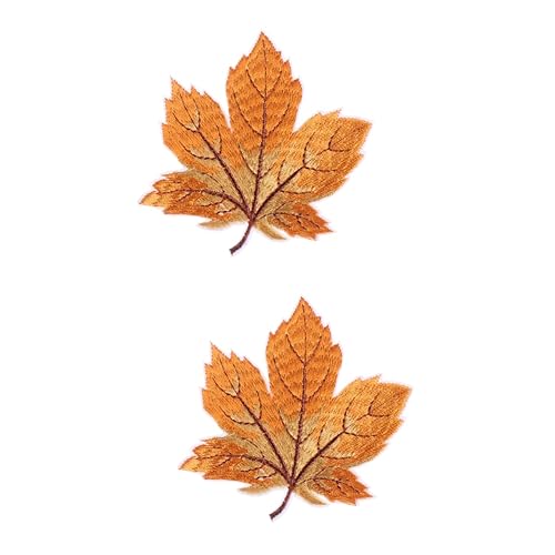HOMSFOU 24 Stck. Teiliges Ahornblatt Stickerei Patches für Kleidung und Diy Bügel und Nähaufnäher zur Individuellen Gestaltung von Taschen und Kostümen für Herbstdekoration HOMSFOU 24 Stck. Teiliges Ahornblatt Stickerei Patches für Kleidung und Diy Bügel und Nähaufnäher zur Individuellen Gestaltung von Taschen und Kostümen für Herbstdekoration von HOMSFOU