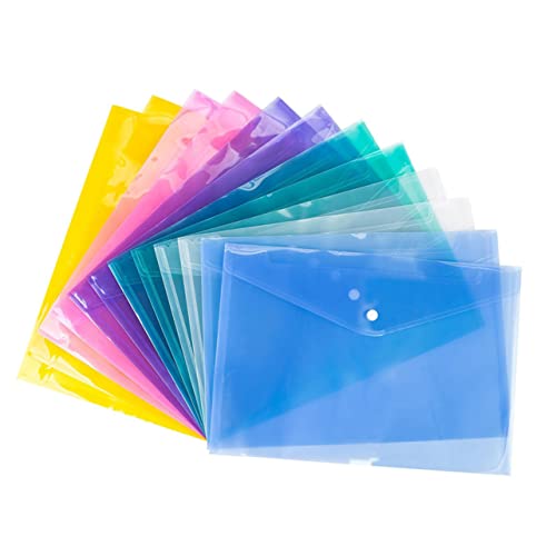 HOMSFOU Stück Dokumentenmappe mit Druckknopf und Reißfest Transparent für Organisation von Unterlagen im Büro Hause HOMSFOU Stück Dokumentenmappe mit Druckknopf und Reißfest Transparent für Organisation von Unterlagen im Büro Hause von HOMSFOU