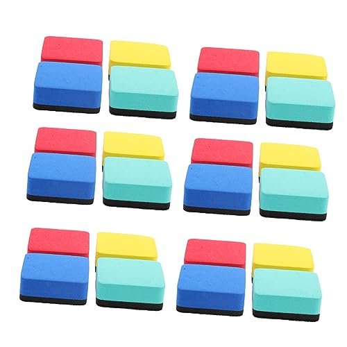 HOMSFOU 24 Stück Magnetischer Whiteboard Radierer Eva Radierer für Schule Büro und Trainingsinstitutionen Langlebig und Praktisch für Schreibtafeln HOMSFOU 24 Stück Magnetischer Whiteboard Radierer Eva Radierer für Schule Büro und Trainingsinstitutionen Langlebig und Praktisch für Schreibtafeln von HOMSFOU
