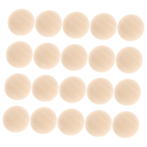 HOMSFOU 24 Stück Teiliges Halbrunde Holzperlen Naturbelassen Leicht zum Basteln DIY Schmuck Deko Ornamente Vielseitige Holzformen für Kreative Handwerksprojekte HOMSFOU 24 Stück Teiliges Halbrunde Holzperlen Naturbelassen Leicht zum Basteln DIY Schmuck Deko Ornamente Vielseitige Holzformen für Kreative Handwerksprojekte von HOMSFOU