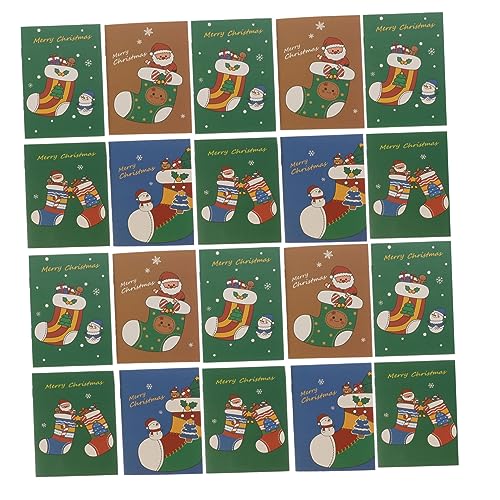 HOMSFOU 24 Stück Teiliges Weihnachts Notizbuch mit Bunten Covern Niedliche Cartoon Motive als Schüler Notizblock Tagebuch DIY Planer und für Schule und Familie HOMSFOU 24 Stück Teiliges Weihnachts Notizbuch mit Bunten Covern Niedliche Cartoon Motive als Schüler Notizblock Tagebuch DIY Planer und für Schule und Familie von HOMSFOU