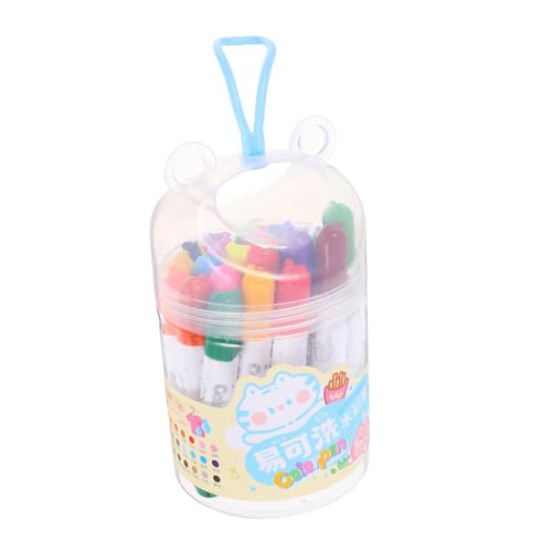 HOMSFOU 24-Teiliges Set Schulmaterial für Kleinkinder kindermarker zum ausmalen abwaschbare Marker für Farbmarks Große Stifte für den Unterricht Schulmaterial für Plastik HOMSFOU 24-Teiliges Set Schulmaterial für Kleinkinder kindermarker zum ausmalen abwaschbare Marker für Farbmarks Große Stifte für den Unterricht Schulmaterial für Plastik von HOMSFOU
