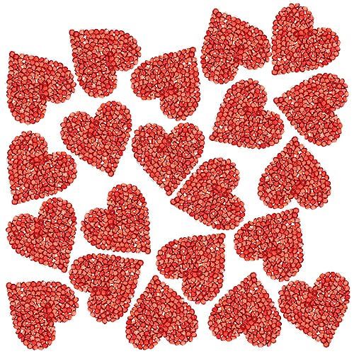 HOMSFOU 24Stücke Herzförmige Strass Patches Dekorative Bügelbilder Für Kleidung Und Taschen Entzückende Applikationen HOMSFOU 24Stücke Herzförmige Strass Patches Dekorative Bügelbilder Für Kleidung Und Taschen Entzückende Applikationen von HOMSFOU
