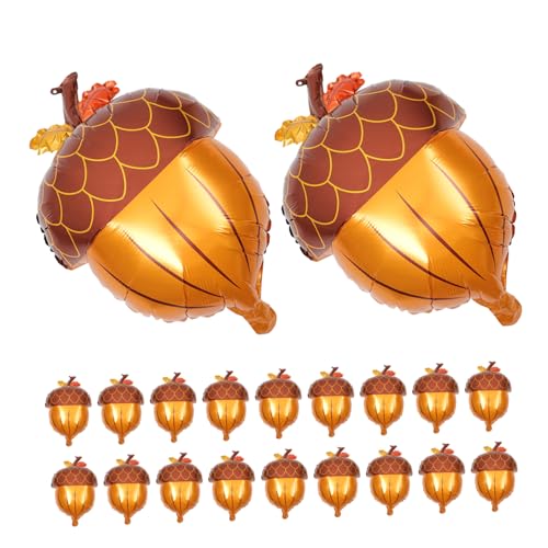 HOMSFOU 25 Stück Aluminiumfilm Zirlballon Ernteherbstballons Thanksgiving Pine Cone Luftballons Thanksgiving Day Themenballons weihnachtsfeier luftballons Tannenzapfenballon Aluminiumfolie HOMSFOU 25 Stück Aluminiumfilm Zirlballon Ernteherbstballons Thanksgiving Pine Cone Luftballons Thanksgiving Day Themenballons weihnachtsfeier luftballons Tannenzapfenballon Aluminiumfolie von HOMSFOU