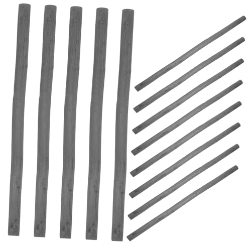 HOMSFOU 25 Stück Holzkohlestange Künstlerische Stifte Willow Charcoal Stifte Holzstäbchen zum Basteln weiche Kohlestifte Stifte für Künstler skizzieren Stöcke zum Basteln Kohlenstoff Black von HOMSFOU
