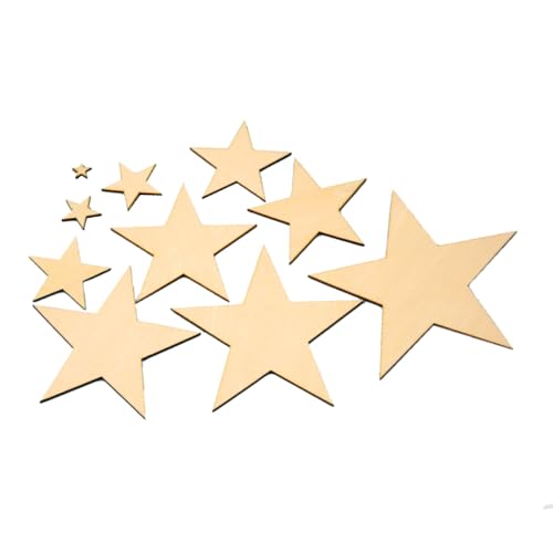 HOMSFOU 25 Stück Holzsterne zum Basteln Dicke Naturholzscheiben für DIY Handwerk Bemalbare Holzverzierungen für Scrapbooking Dekoration und Kreative Bastelprojekte HOMSFOU 25 Stück Holzsterne zum Basteln Dicke Naturholzscheiben für DIY Handwerk Bemalbare Holzverzierungen für Scrapbooking Dekoration und Kreative Bastelprojekte von HOMSFOU