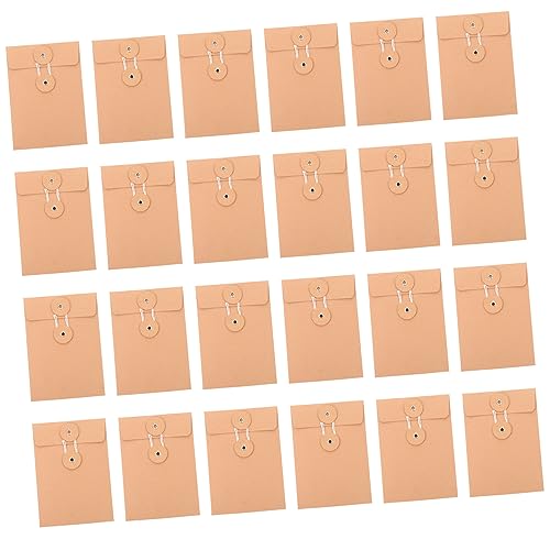 HOMSFOU 25 Stück Teiliges Kraftpapier Dokumententaschen mit Seilverschluss Robuste Mini Mappe für Akten Fotos und Briefe Vielseitige Papierhüllen zur Sicheren Aufbewahrung und Versand HOMSFOU 25 Stück Teiliges Kraftpapier Dokumententaschen mit Seilverschluss Robuste Mini Mappe für Akten Fotos und Briefe Vielseitige Papierhüllen zur Sicheren Aufbewahrung und Versand von HOMSFOU