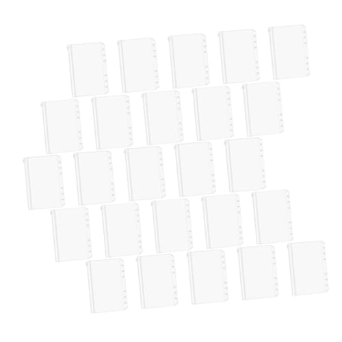 HOMSFOU 25 Stück Zipper Binder Wasserdichte Dokumentenmappe für Notizen Schule und Reisen Organizer für Loseblatt und Schreibwaren HOMSFOU 25 Stück Zipper Binder Wasserdichte Dokumentenmappe für Notizen Schule und Reisen Organizer für Loseblatt und Schreibwaren von HOMSFOU