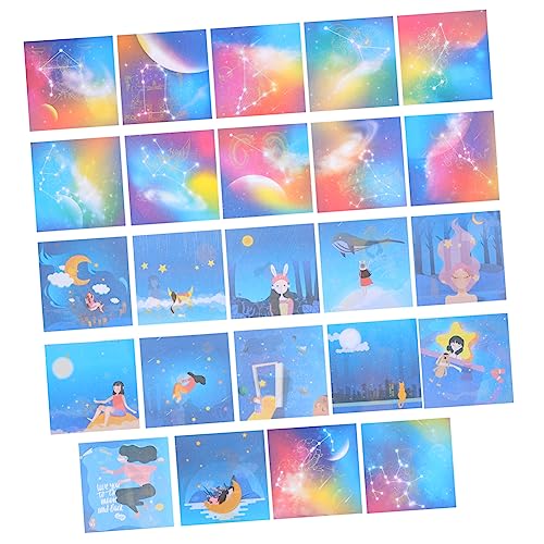 HOMSFOU 250 Blatt Buntes Origami Papier im Doppelseitiges Faltpapier für Kreative Diy Projekte Geeignet für Erwachsene Perfektes Bastelmaterial für Scrapbooking und Papierkunst von HOMSFOU