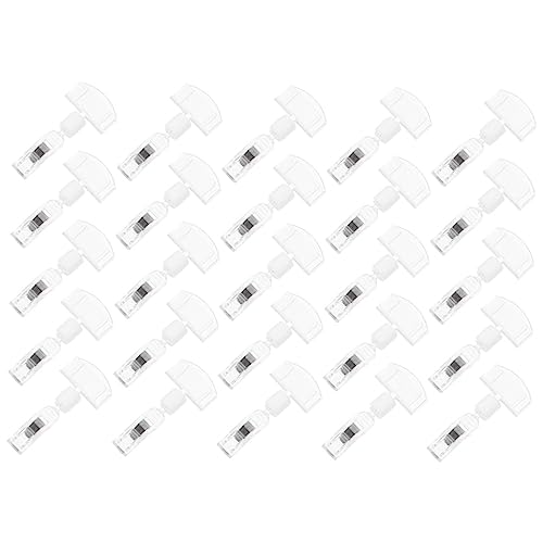 HOMSFOU 25Stücke Preisetikettenhalter Clip Transparentes Schild Clip Für Einzelhandel Supermarkt Und Geschäfte Für Preisanzeige Und Werbung HOMSFOU 25Stücke Preisetikettenhalter Clip Transparentes Schild Clip Für Einzelhandel Supermarkt Und Geschäfte Für Preisanzeige Und Werbung von HOMSFOU