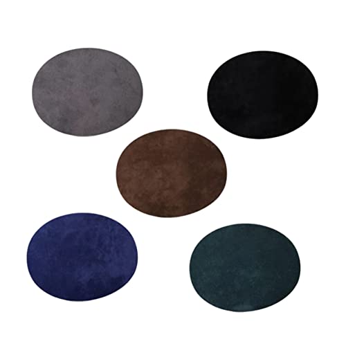 HOMSFOU 25Stücke Teiliges Selbstklebender Patches Wildleder Farben für Pullover und Kleidung zum Aufbügeln und Reparieren von Jeans DIY Applikationen und Dekorationen von HOMSFOU