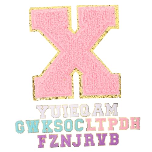 HOMSFOU 26 Stück Aufbügelbare Patches Teiliges Chenille Stickerei für Kleidung Taschen und Handwerk Dekorative Aufnäher für DIY Projekte HOMSFOU 26 Stück Aufbügelbare Patches Teiliges Chenille Stickerei für Kleidung Taschen und Handwerk Dekorative Aufnäher für DIY Projekte von HOMSFOU