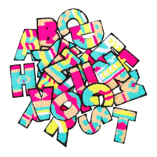 HOMSFOU 26 Stück Buchstaben-patch Stoffaufkleber Auf Flecken Für Kleidung Applikationen Stoffbuchstaben Nähen Rosa Patches Für Jacken Flicken Für Bekleidung Flicken Nähen Handtuchstickerei HOMSFOU 26 Stück Buchstaben-patch Stoffaufkleber Auf Flecken Für Kleidung Applikationen Stoffbuchstaben Nähen Rosa Patches Für Jacken Flicken Für Bekleidung Flicken Nähen Handtuchstickerei von HOMSFOU