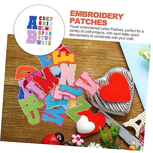 HOMSFOU 26 Stück Teiliges Buchstaben Aufnäher zum Aufbügeln Bestickte Englische Letter Patches Strapazierfähigem Material für Diy Kleidung Taschen Hüte und Reparaturen HOMSFOU 26 Stück Teiliges Buchstaben Aufnäher zum Aufbügeln Bestickte Englische Letter Patches Strapazierfähigem Material für Diy Kleidung Taschen Hüte und Reparaturen von HOMSFOU