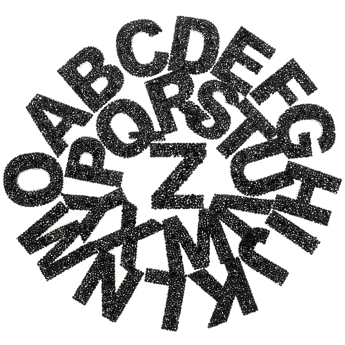 HOMSFOU 26 Stück Teiliges Hotfix Strass Buchstaben Set Glitzernde Aufbügelbuchstaben Patches Dekorative Schmuckstein Buchstaben Sticker für Kleidung Taschen Hüte Koffer und Diy HOMSFOU 26 Stück Teiliges Hotfix Strass Buchstaben Set Glitzernde Aufbügelbuchstaben Patches Dekorative Schmuckstein Buchstaben Sticker für Kleidung Taschen Hüte Koffer und Diy von HOMSFOU