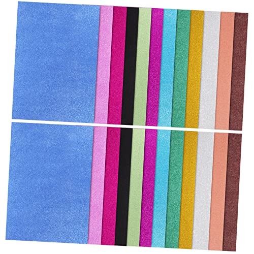 HOMSFOU 26Blätter Glitzer Bastelpapier Farbiges Kartonpapier mit Glänzender Oberfläche für DIY Projekte Grußkarten Scrapbooking und Bastelarbeiten HOMSFOU 26Blätter Glitzer Bastelpapier Farbiges Kartonpapier mit Glänzender Oberfläche für DIY Projekte Grußkarten Scrapbooking und Bastelarbeiten von HOMSFOU
