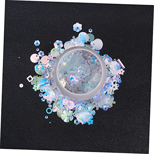 HOMSFOU 2Er-Pack Pack Bunte Pailletten und Perlen Set Diy Bastelmaterial für Schmuck und Kostüme Abstandshalter und Perlenset Packung Eisweiß HOMSFOU 2Er-Pack Pack Bunte Pailletten und Perlen Set Diy Bastelmaterial für Schmuck und Kostüme Abstandshalter und Perlenset Packung Eisweiß von HOMSFOU