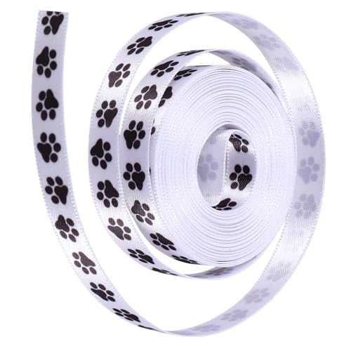 HOMSFOU 2Rollen Geschenkband Mit Pfotenabdruck Design Breit Für Geschenkverpackungen Und Bastelprojekte HOMSFOU 2Rollen Geschenkband Mit Pfotenabdruck Design Breit Für Geschenkverpackungen Und Bastelprojekte von HOMSFOU