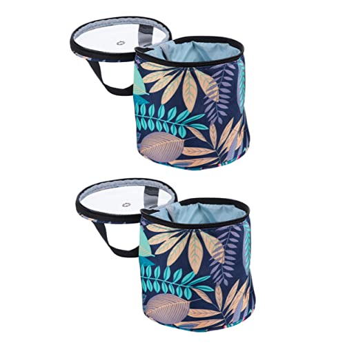 HOMSFOU 2Stücke Aufbewahrungstaschen Strick Werkzeugtasche Für Garn Und Zubehör Praktische Organizer Für DIY Projekte Und Handarbeiten von HOMSFOU