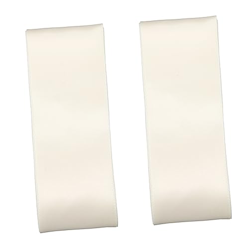 HOMSFOU 2Stücke Exquisites Geschenkband Perlweiß für DIY Geschenkverpackungen und Partydekoration pro Bastelprojekte von HOMSFOU