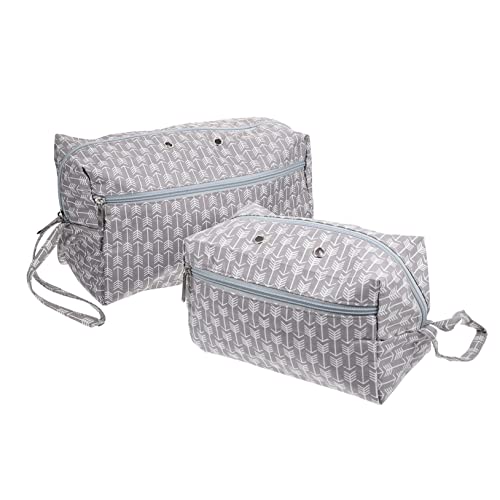 HOMSFOU 2Stücke Garntaschen zur Aufbewahrung Strickzubehör Hochwertigem Oxford für Strick und Häkelprojekte mit Praktischem Griff HOMSFOU 2Stücke Garntaschen zur Aufbewahrung Strickzubehör Hochwertigem Oxford für Strick und Häkelprojekte mit Praktischem Griff von HOMSFOU