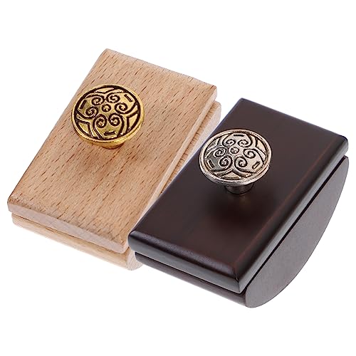 HOMSFOU 2Stücke Holz Rocker Blotter für Füllfederhalter Schnelltrocknungswerkzeug zur Tintenabsorption für Kalligraphie Langlebig und Stabil mit Retro Griff für Präzises HOMSFOU 2Stücke Holz Rocker Blotter für Füllfederhalter Schnelltrocknungswerkzeug zur Tintenabsorption für Kalligraphie Langlebig und Stabil mit Retro Griff für Präzises von HOMSFOU