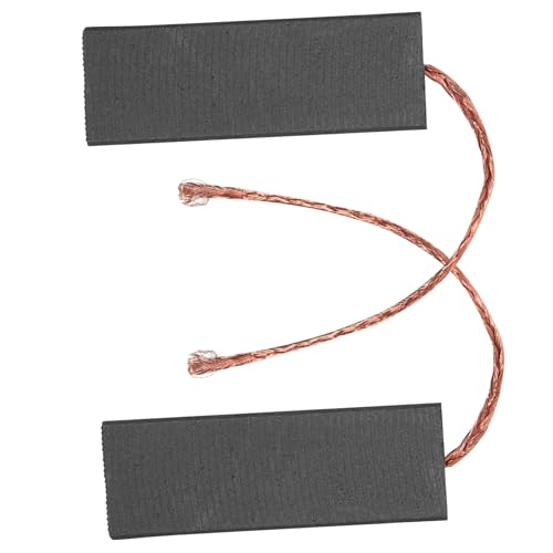 HOMSFOU 2Stücke Kohlebürsten für Elektromotoren Ersatzteile für Waschmaschinen Präzise Gefertigt Einfache Installation Stabil und Zuverlässig Vielseitig Einsetzbar Haushalt von HOMSFOU