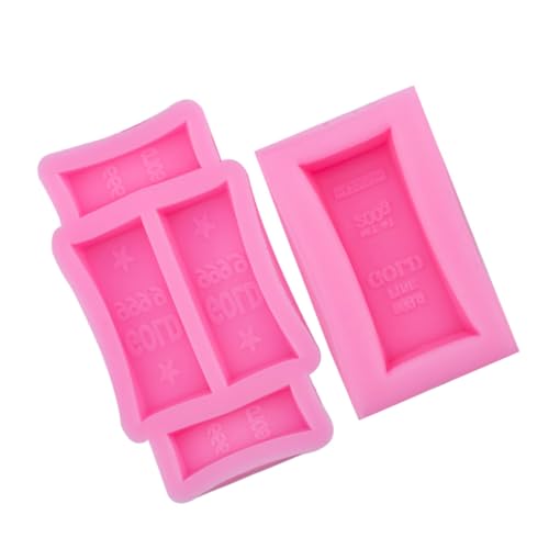 HOMSFOU 2Stücke Silikon Goldziegelform Flexible DIY Formen für Mehrzweck Gussformen Lebensmittelechtem Silikon für Projekte HOMSFOU 2Stücke Silikon Goldziegelform Flexible DIY Formen für Mehrzweck Gussformen Lebensmittelechtem Silikon für Projekte von HOMSFOU