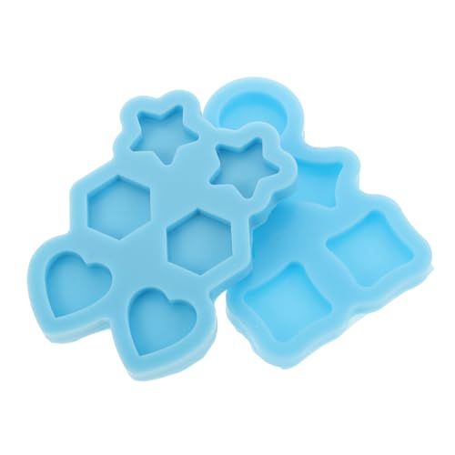 HOMSFOU 2Stücke Silikonformen für DIY Schmuck Quadratische und Stern Epoxidharz Formen Bastelformen für Ohrringe Anfängerfreundlich für Projekte HOMSFOU 2Stücke Silikonformen für DIY Schmuck Quadratische und Stern Epoxidharz Formen Bastelformen für Ohrringe Anfängerfreundlich für Projekte von HOMSFOU