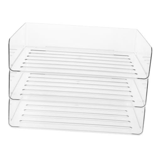 HOMSFOU 3 Aufbewahrungsbox für Aktenregale Briefablage-Schreibtisch-Organizer Etagen-Organizer für Schreibtischakten Ablagefach für den Schreibtisch übersichtliche Ablageschale Transparent HOMSFOU 3 Aufbewahrungsbox für Aktenregale Briefablage-Schreibtisch-Organizer Etagen-Organizer für Schreibtischakten Ablagefach für den Schreibtisch übersichtliche Ablageschale Transparent von HOMSFOU