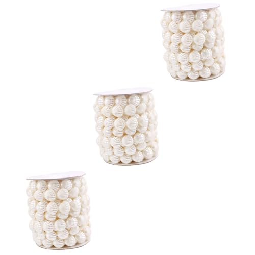 HOMSFOU 3 Rollen Bead Curtain Imitation Shell Beads Diy Schmuckzubehör für Bekleidungsdekorationen Lange Langlebige Materialien Leicht zu Installieren und Vielseitig Einsetzbar HOMSFOU 3 Rollen Bead Curtain Imitation Shell Beads Diy Schmuckzubehör für Bekleidungsdekorationen Lange Langlebige Materialien Leicht zu Installieren und Vielseitig Einsetzbar von HOMSFOU