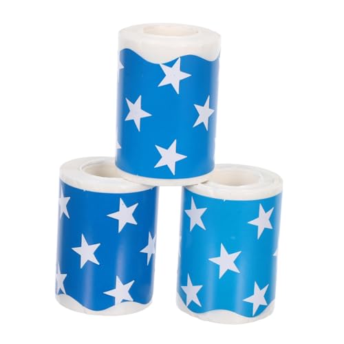 HOMSFOU 3 Rollen Stern-motiv Scalloped Border Trim Selbstklebende Bulletin Board Ränder für Klassenraum Dekoration Schule Büro Party Bunte Langlebige Wand Tafelkanten HOMSFOU 3 Rollen Stern-motiv Scalloped Border Trim Selbstklebende Bulletin Board Ränder für Klassenraum Dekoration Schule Büro Party Bunte Langlebige Wand Tafelkanten von HOMSFOU