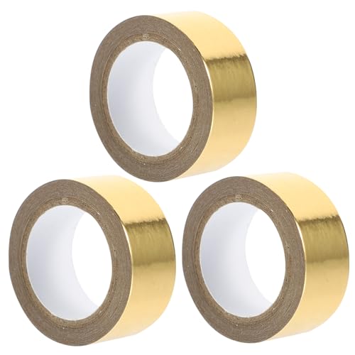 HOMSFOU 3 Rollen Taschenband Diy Klebeband Journaling Handwerk Farben Verwaschenes Klebeband Farbig Washi -bänder Gefärbt Washi Tape Zum Aufzeichnen Bastelband Golden Bronzieren HOMSFOU 3 Rollen Taschenband Diy Klebeband Journaling Handwerk Farben Verwaschenes Klebeband Farbig Washi -bänder Gefärbt Washi Tape Zum Aufzeichnen Bastelband Golden Bronzieren von HOMSFOU
