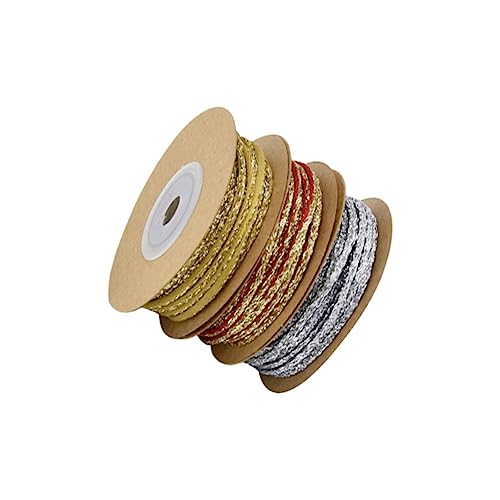 HOMSFOU 3 Rollen Teiliges Weihnachts Geschenkband Polyester Ripsband mit Kontrastfarben Robustes Verpackungsband für DIY Geschenkverpackung Schleifen und Dekorationen Wiederverwendbar HOMSFOU 3 Rollen Teiliges Weihnachts Geschenkband Polyester Ripsband mit Kontrastfarben Robustes Verpackungsband für DIY Geschenkverpackung Schleifen und Dekorationen Wiederverwendbar von HOMSFOU