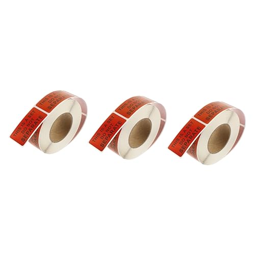 HOMSFOU 3 Rollen WARNUNGSLOGAN TAGS Aufkleber Warnlabel Warnschild für die Versandverpackung Verpackungsetiketten für den Umzug Geschäftsleiter Selbstklebendes beschichtetes Papier HOMSFOU 3 Rollen WARNUNGSLOGAN TAGS Aufkleber Warnlabel Warnschild für die Versandverpackung Verpackungsetiketten für den Umzug Geschäftsleiter Selbstklebendes beschichtetes Papier von HOMSFOU