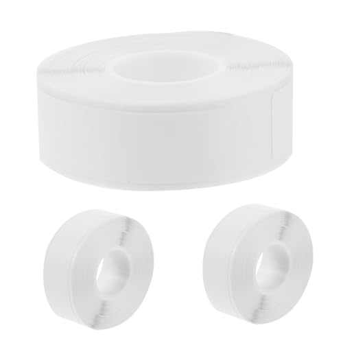 HOMSFOU 3 Rollen Wasserfestes Etikettenpapier Thermal- Band Etiketten Aufkleber Aufkleber-etiketten Etiketten Für Thermodrucker Beschriftungsbänder Weiß Thermosynthetisches Papier von HOMSFOU