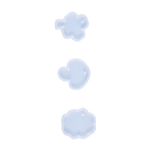 HOMSFOU 3 STÜCKE Silikon Anhängermould Pilz Kleeblatt Wolke DIY Schmuck Gießform Flexibel Langlebig für Halskette Schlüsselanhänger Ohrringe Schmuckherstellung Handwerk HOMSFOU 3 STÜCKE Silikon Anhängermould Pilz Kleeblatt Wolke DIY Schmuck Gießform Flexibel Langlebig für Halskette Schlüsselanhänger Ohrringe Schmuckherstellung Handwerk von HOMSFOU