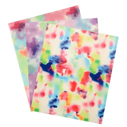 HOMSFOU 3 STÜCKE Teiliges Heat Transfer Film DIY Sublimationsfolie für Textilien Hitzebeständig Reißfest Einfache Handhabung Geeignet für Shirts Schuhe Schürzen und Baseballcaps HOMSFOU 3 STÜCKE Teiliges Heat Transfer Film DIY Sublimationsfolie für Textilien Hitzebeständig Reißfest Einfache Handhabung Geeignet für Shirts Schuhe Schürzen und Baseballcaps von HOMSFOU