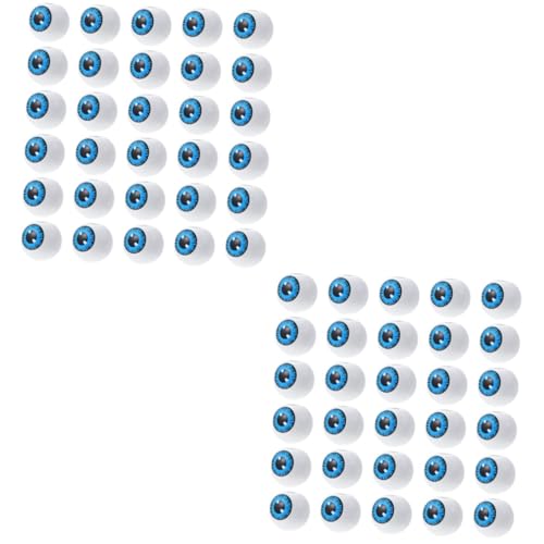 HOMSFOU 3 Sätze Auge Holzperlen Süße Perlen Augapfel Schmuck Groß Wackelaugen Zum Basteln Dekoration Reiz Makramee Herstellung Girlande Googeln Farbig Blau Runden Weiß 50 Stück * 3 HOMSFOU 3 Sätze Auge Holzperlen Süße Perlen Augapfel Schmuck Groß Wackelaugen Zum Basteln Dekoration Reiz Makramee Herstellung Girlande Googeln Farbig Blau Runden Weiß 50 Stück * 3 von HOMSFOU