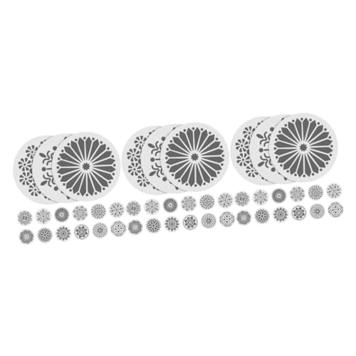 HOMSFOU 3 Sätze Blumenmalerei-vorlage Willkommen Schablonen Zum Basteln Wiederverwendbar Wandschablonen Multifunktionsschablonen Malvorlagen Weiß Das Haustier 24 Stück * 3 HOMSFOU 3 Sätze Blumenmalerei-vorlage Willkommen Schablonen Zum Basteln Wiederverwendbar Wandschablonen Multifunktionsschablonen Malvorlagen Weiß Das Haustier 24 Stück * 3 von HOMSFOU