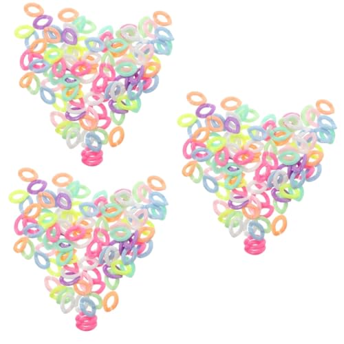 HOMSFOU 3 Sätze Bunte Selbstverriegelnde Ketten Acryl Teiliges Für Diy Schmuckherstellung Für Und Armbänder Einfach Zu Bedienen Und Vielseitig Einsetzbar 300 Stück * 3 von HOMSFOU