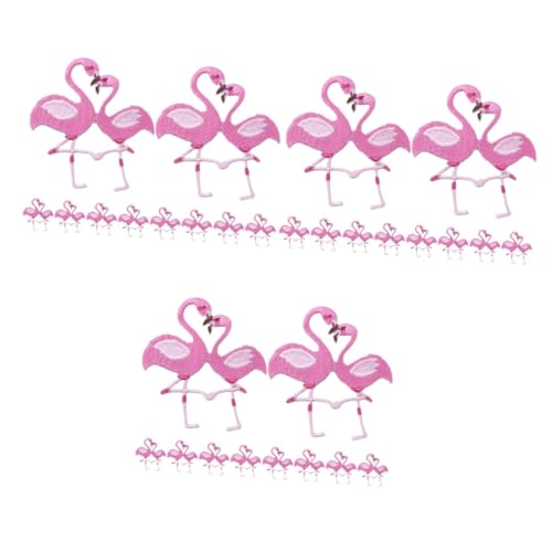 HOMSFOU 3 Sätze Cartoon Flamingo -kleidung Süße Patches Hutflecken Patches Für Hüte Flamingo-patch Flamingo-kleidungsflicken Aufbügelapplikationen Für Kleidung Stoff Rosa 10 Stück * 3 HOMSFOU 3 Sätze Cartoon Flamingo -kleidung Süße Patches Hutflecken Patches Für Hüte Flamingo-patch Flamingo-kleidungsflicken Aufbügelapplikationen Für Kleidung Stoff Rosa 10 Stück * 3 von HOMSFOU