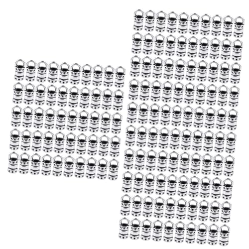 HOMSFOU 3 Sätze Diy Armbandverschluss Legierung Antik Silberne Verbindungselemente Für Und Armbänder Geeignet Für Schmuckherstellung Und Bastelprojekte 100 Stücke * 3 HOMSFOU 3 Sätze Diy Armbandverschluss Legierung Antik Silberne Verbindungselemente Für Und Armbänder Geeignet Für Schmuckherstellung Und Bastelprojekte 100 Stücke * 3 von HOMSFOU