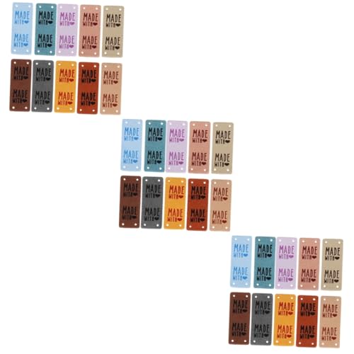 HOMSFOU 3 Sätze Diy Patch Patch Gestrickt Etikett Sticken Genäht Leere Häkelanhänger Mit Herstellung Nähen Fell Stricken Geprägt Name Bestickt Produkt Pu-leder 10 Stück * 3 HOMSFOU 3 Sätze Diy Patch Patch Gestrickt Etikett Sticken Genäht Leere Häkelanhänger Mit Herstellung Nähen Fell Stricken Geprägt Name Bestickt Produkt Pu-leder 10 Stück * 3 von HOMSFOU