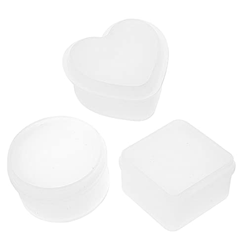 HOMSFOU 3 Sätze Diy Silikonform Teiliges Aufbewahrungsbox Gießform für Handgemachte Bastelarbeiten Einfach zu Entformen für Anfänger und Profis Geeignet für Kreative Projekte mit von HOMSFOU