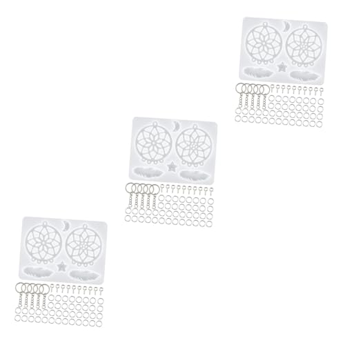 HOMSFOU 3 Sätze Diy Silikonform für Teiliges Gießform für Wanddekoration und Schlüsselanhänger und Leicht zu Entformen für Bastelprojekte HOMSFOU 3 Sätze Diy Silikonform für Teiliges Gießform für Wanddekoration und Schlüsselanhänger und Leicht zu Entformen für Bastelprojekte von HOMSFOU